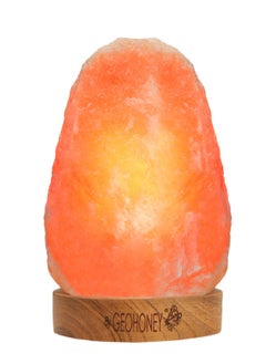 GEOHONEY Geohoney - Himalayan Salt Lamp 1 KG Mountain Shaped  - Image 1