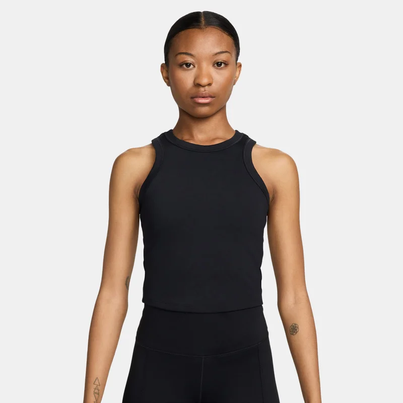 Nike Black Women's One Dri-FIT Training Crop Top for Women | Best Price UAE