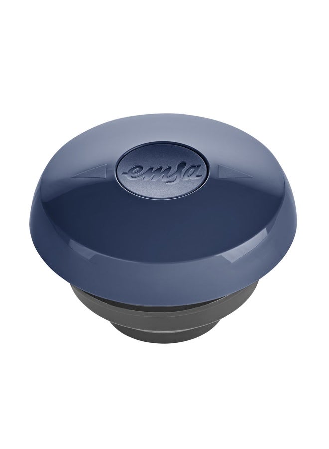EMSA Samba Wave Vacuum Flask 1L – Navy Blue Premium Insulated Thermal Jug for Hot & Cold Beverages – Elegant Coffee & Tea Serving Flask – Made in Germany - Image 5