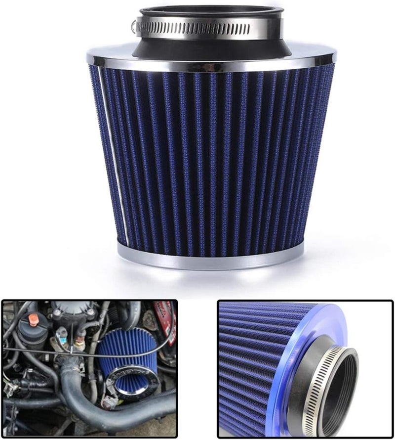 Wivplex 76mm Red Air Filter for Cars - Image 3