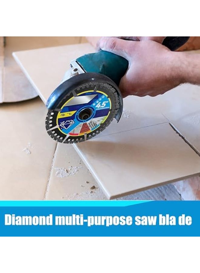 4.5 Inch Heavy Duty Tile Grinder Blade 3 Pack Cutting Disc For Construction Demolition - Image 5