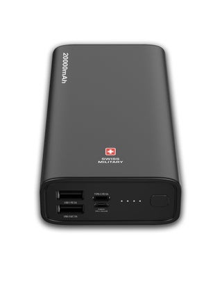Bieudron PD Power Bank 20000MAH: Rapid Charging, 20W Output, 50% Charge in 30 Minutes* -Type-C, Micro, and Dual USB Inputs. Compatible with Apple, Samsung & More - Black - pzsku/Z8644BE7157B23CF94BBBZ/45/_/1654157754/0b2d3df6-48e9-41fd-993a-fb302d34ccf7