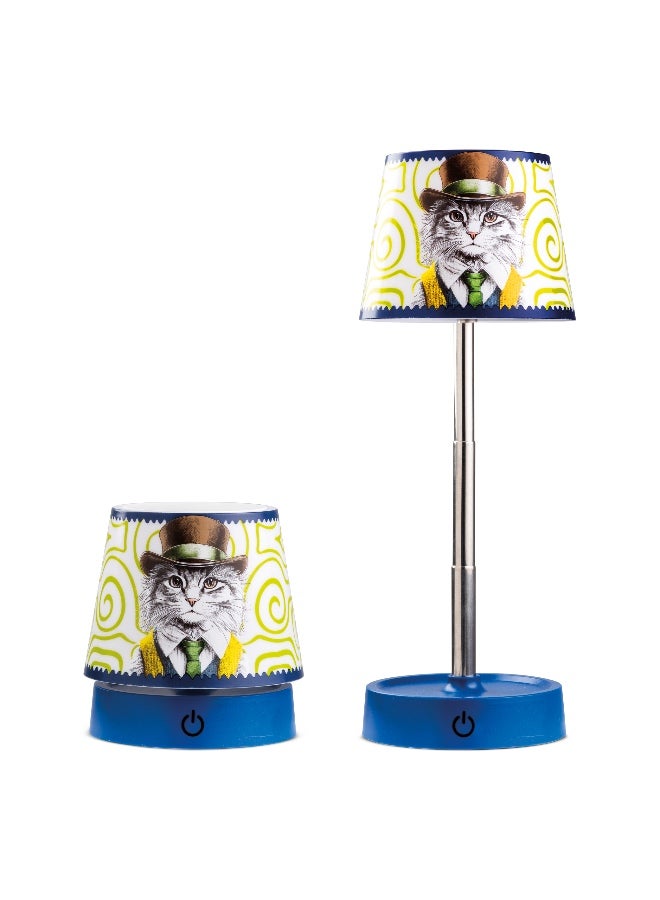 Egan Human Essence (CAT) LED Table Lamp , Home Decor Light , USB Rechargeable Adjustable , Artistic Gift - Image 1