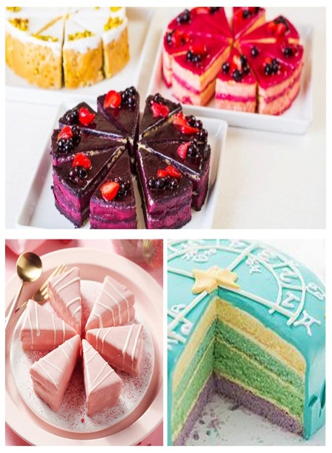 NatureMan Round Cake Slice & Pie Slicer Marker, Cake Divider, Cheesecake Cutter, 10 or 12 Slices Double Sided Cake Portion Marker, Works for Cakes 10 Inches Diameter - Image 4