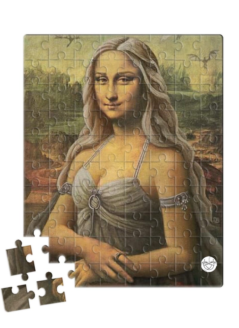 Reeman Design Puzzle printed with Mona Lisa design 
