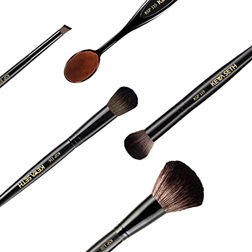 KEYA SETH AROMATHERAPY, DEVICE OF DROP Keya Seth Professional 5Pcs Premium Blending Brush Set - Image 3