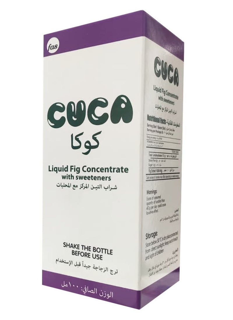 fas Cuca Fig Syrup to Treat Constipation - 100 ml 