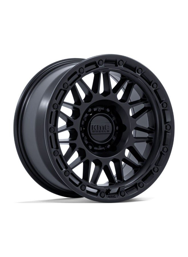 KMC KM555 ATTACK 17X8.5 6X135 ET00 CB87.1 MATTE BLACK - Image 1