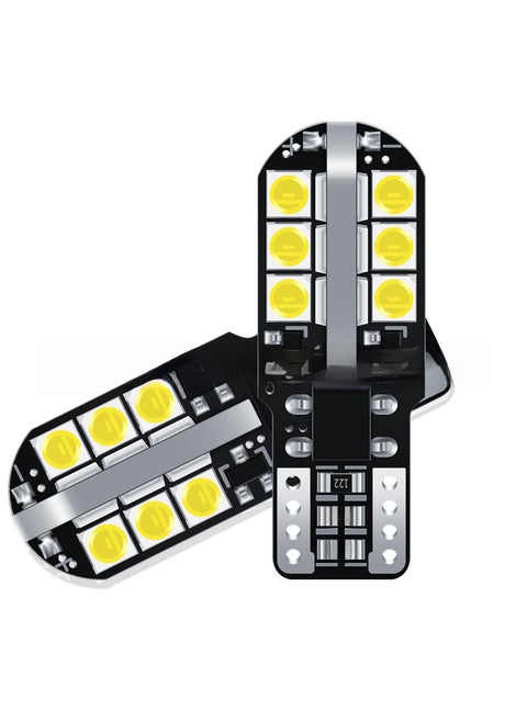 T10 3030 24SMD LED Car Lights New High Brightness Decoder Red Light