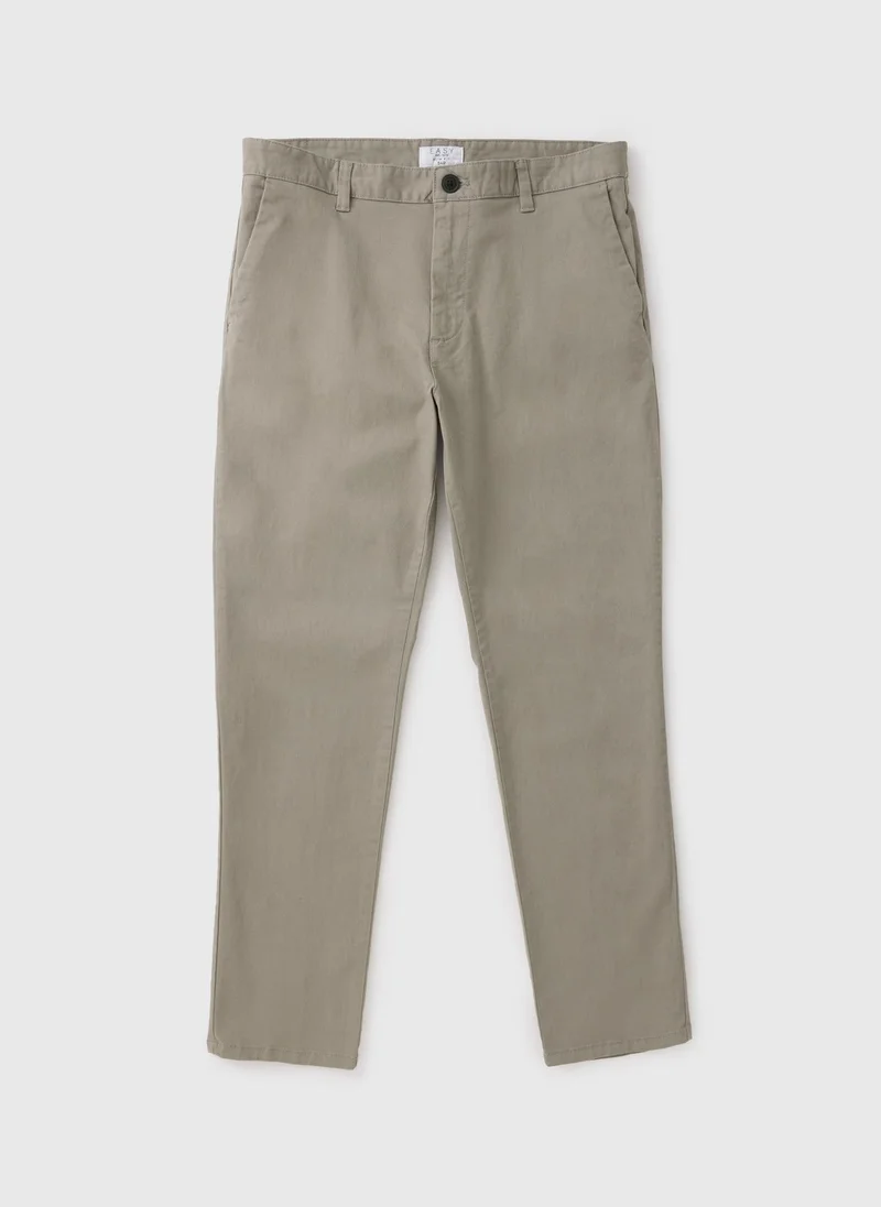 Matalan  Mushroom Slim Fit Chinos for Men | Best Price UAE
