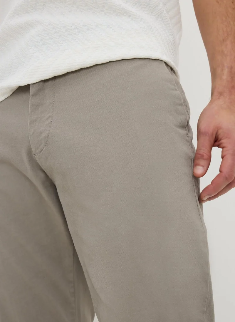 Matalan  Mushroom Slim Fit Chinos for Men | Best Price UAE