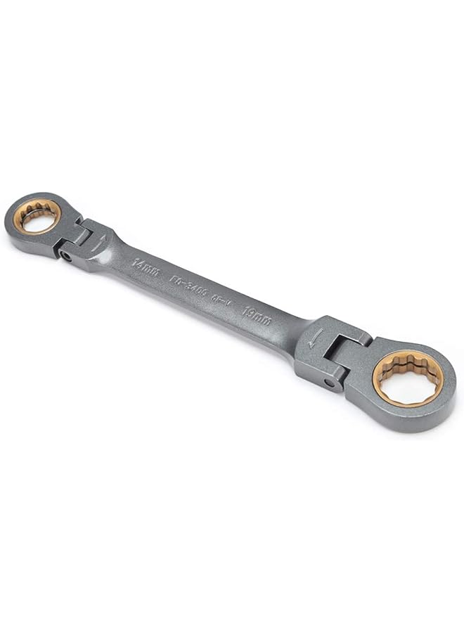 IAF Angle Ratchet Wrench Bit Socket Set Hand Tool - Image 1