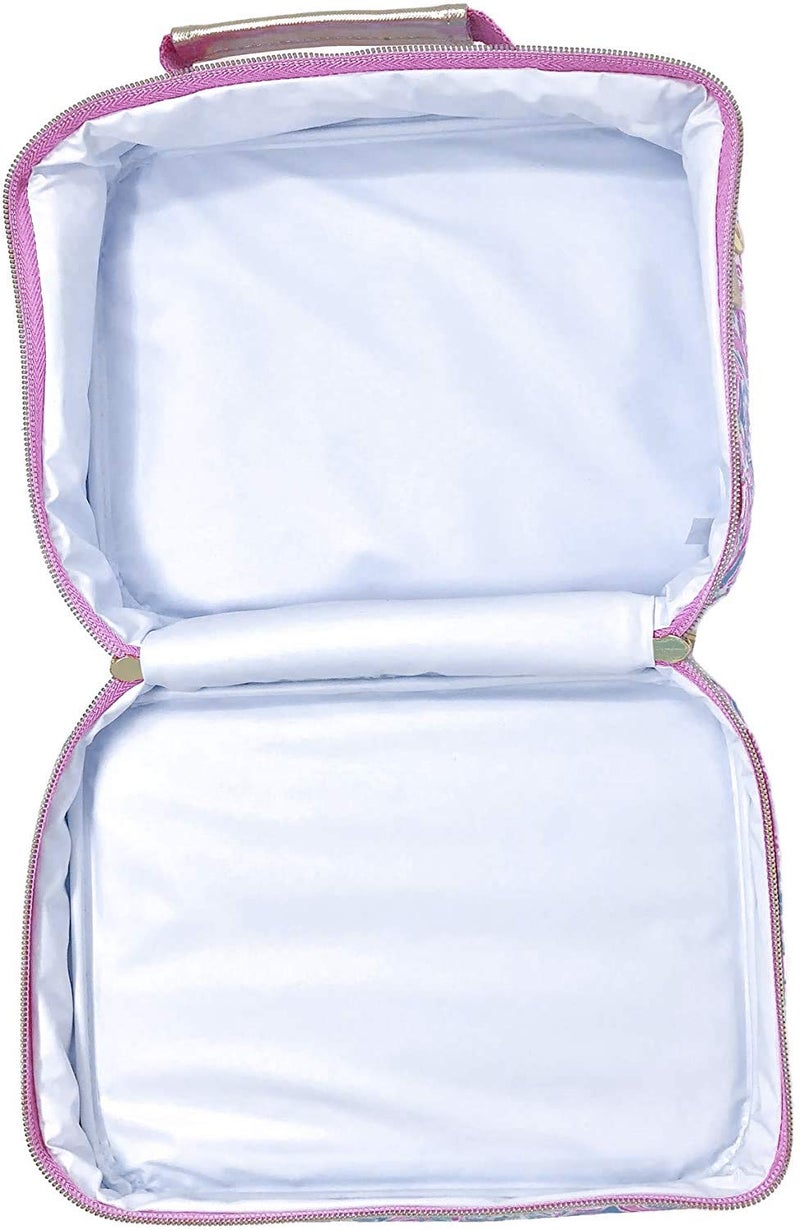 Lilly Pulitzer Insulated Lunch Box for Women, Cute Lunch Cooler Bag with Adjustable/Removable Shoulder Strap, It Was All A Dream - Image 3