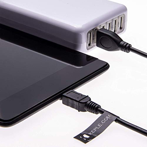 Keple Micro USB Cable Charger Lead for HTC, Motorola, Nokia, LG, Sony, BlackBerry, Nexus, Xiaomi, Huawei, Lenovo Microsoft Lumia 930, 735, 650, 640, 635, 630, 625, 550, 510, 520, 515 (3ft) - Image 3