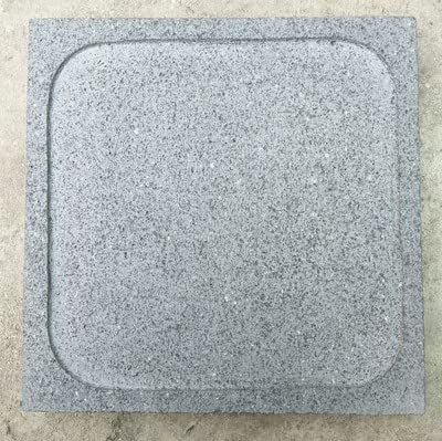 Kamelar.Lava Volcanic Stone Cooking Slabs, 8 "x 8" recessed slabs, 1.5cm thick Lava Cooking Stone Pizza, meat, seafood and vegetables. - Image 4