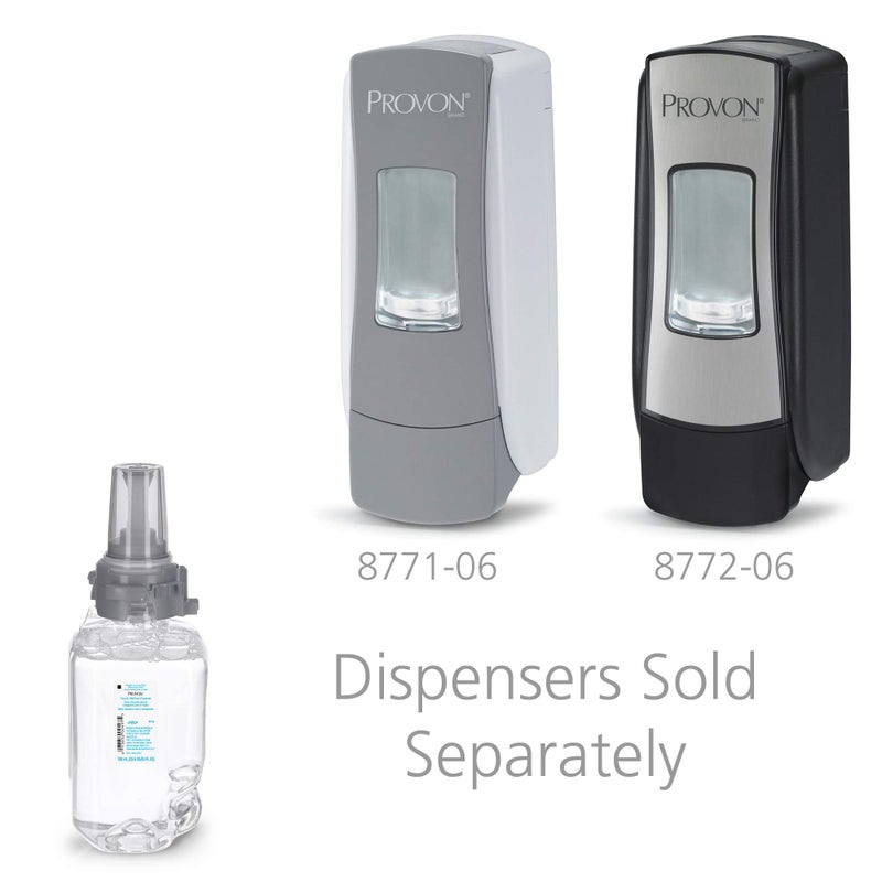 GOJO PROVON Clear & Mild Foam Handwash, Fragrance Free, EcoLogo Certified, 700 mL Foam Hand Soap Refill for PROVON ADX-7 Push-Style Dispenser (Pack of 4) - 8721-04 - Image 3