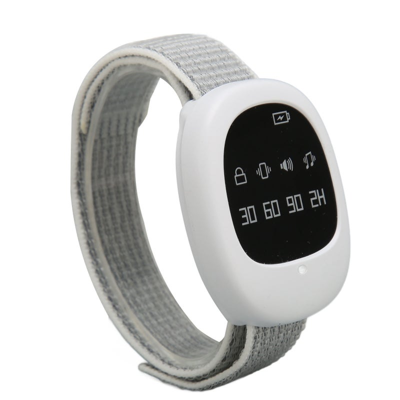 Wireless Bedwetting Alarm 4 Timing Music Vibration Bedwetting Sensor Watch for Children Elderly - Image 2