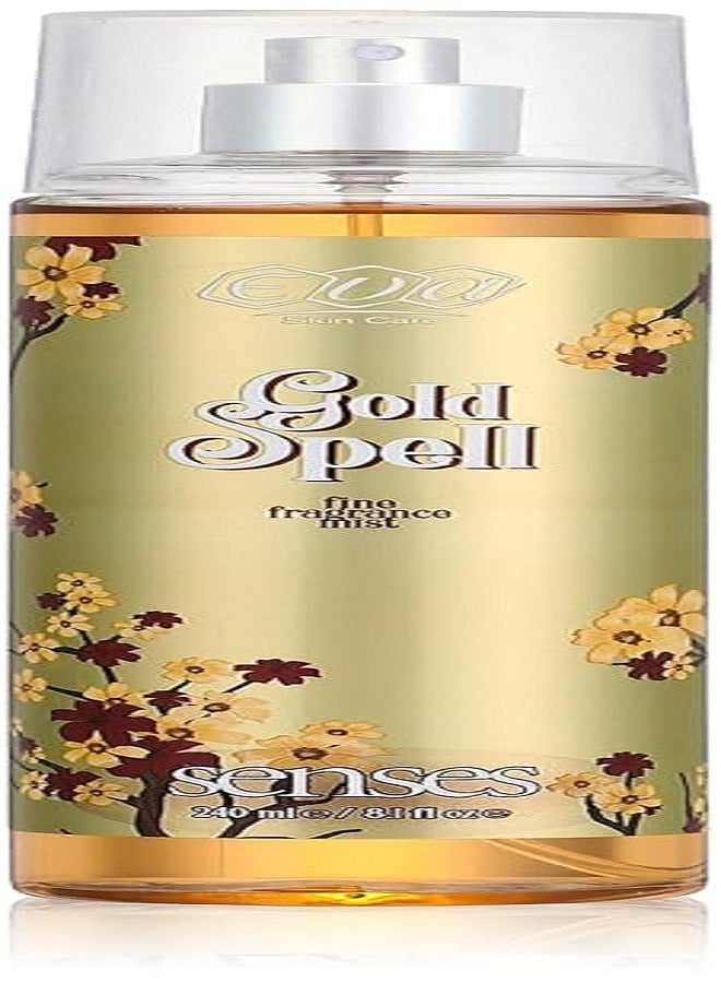 Eva BODY SPLASH GOLD SENSES 240 ML