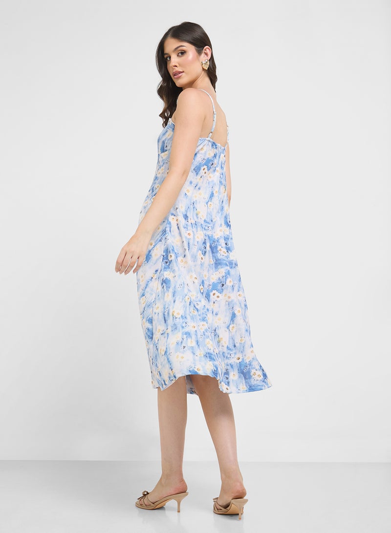ELLA Floral Print Dress  - Image 2