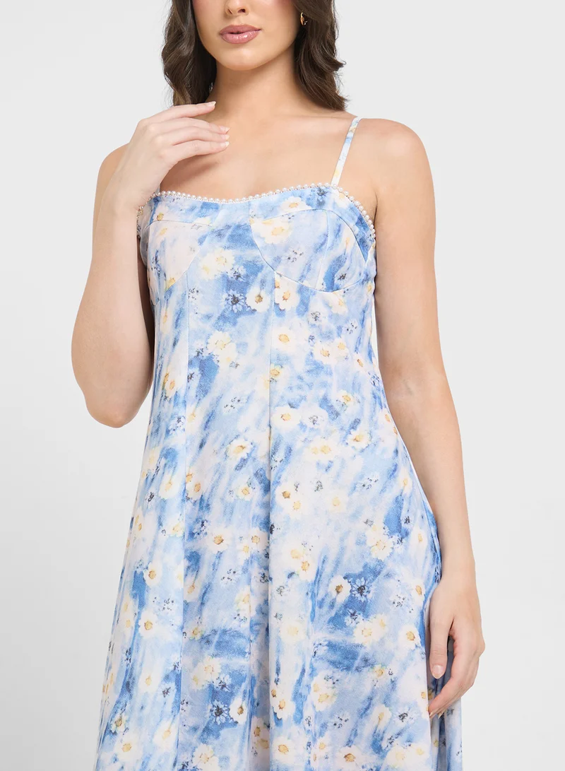 ELLA Floral Print Dress