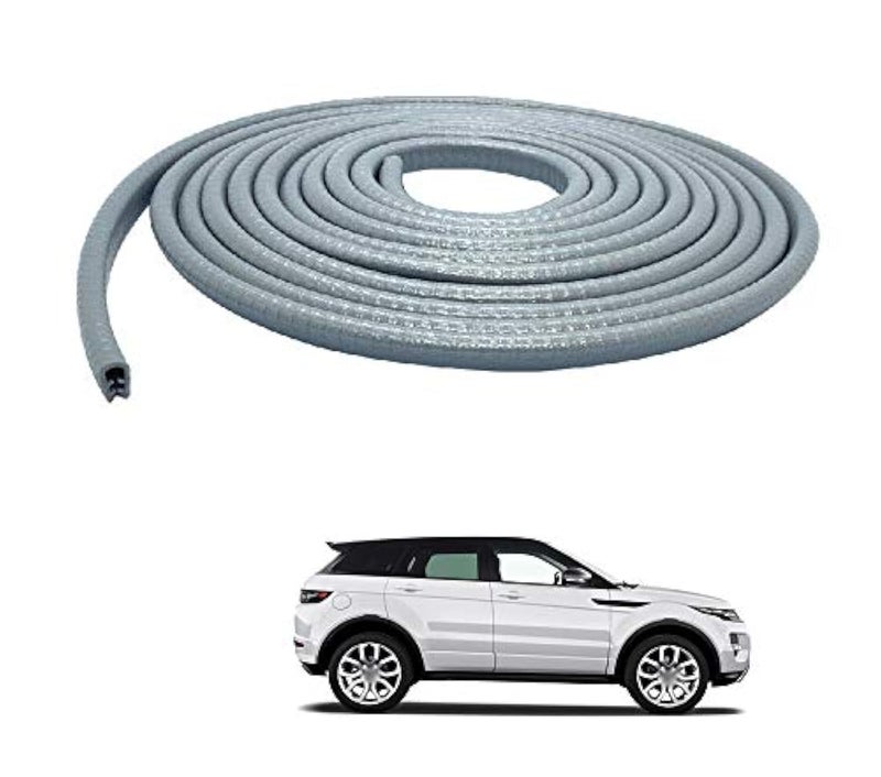 PRIKNIK Car U Shape Edge Trim Rubber Strip Seal Protector Car Door Edge Guards (16 ft/5 m, Grey) Compatible with Cars - Image 5