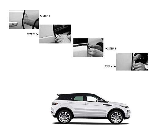 PRIKNIK Car U Shape Edge Trim Rubber Strip Seal Protector Car Door Edge Guards (16 ft/5 m, Grey) Compatible with Cars - Image 4