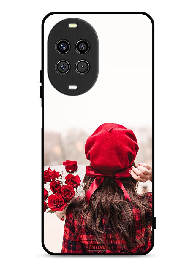 Tolwak Huawei nova 14 Ultra 5G Protective Case Cover Holding Flowers
