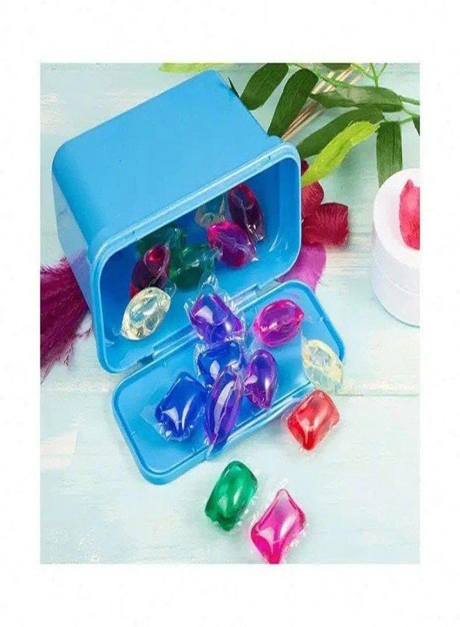OTIPORTER Laundry Liquid Portable Gel Stains Capsules Travel Washing Liquid Portable Laundry Ball Beads Detergent for Home Dormitory Bathroom Clothes Cleaning for All Washing Machines (100 Pcs) - Image 3