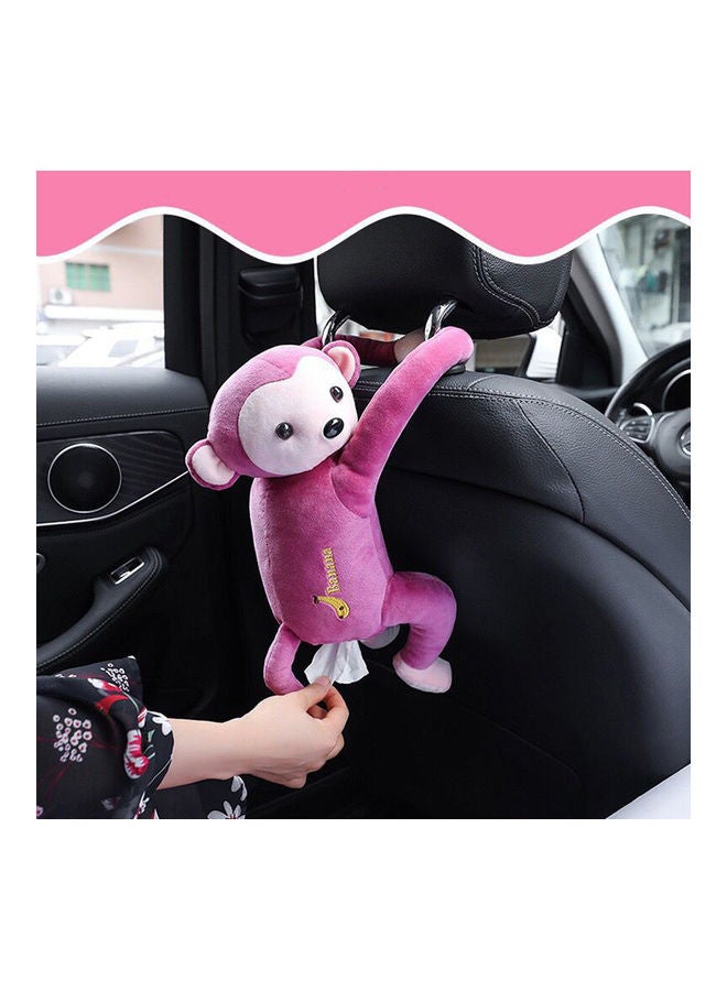 Generic Car Tissue Box With Cartoon Monkey Design - Image 3