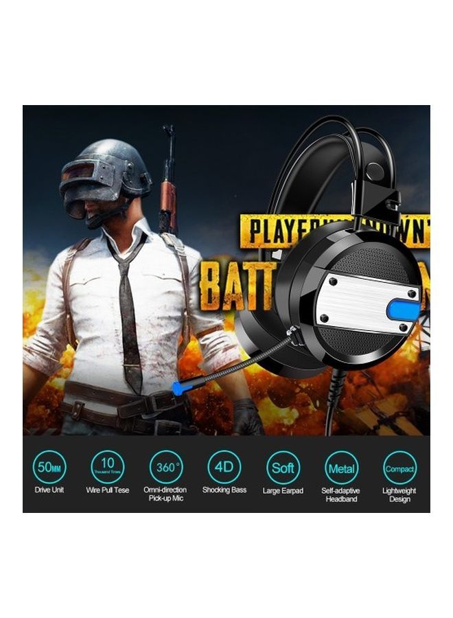 NIBEMINENT Wired Over-Ear Gaming Headphones With Mic For PS4/PS5/XOne/XSeries/NSwitch/PC  - Image 5