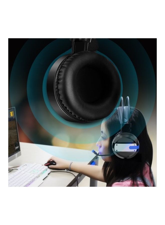 NIBEMINENT Wired Over-Ear Gaming Headphones With Mic For PS4/PS5/XOne/XSeries/NSwitch/PC  - Image 4