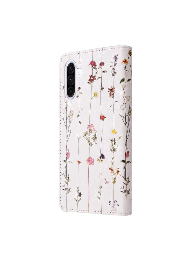 S-TOP Case For Samsung Galaxy A26 5G Bronzing Painting RFID Leather Phone Case - Image 3
