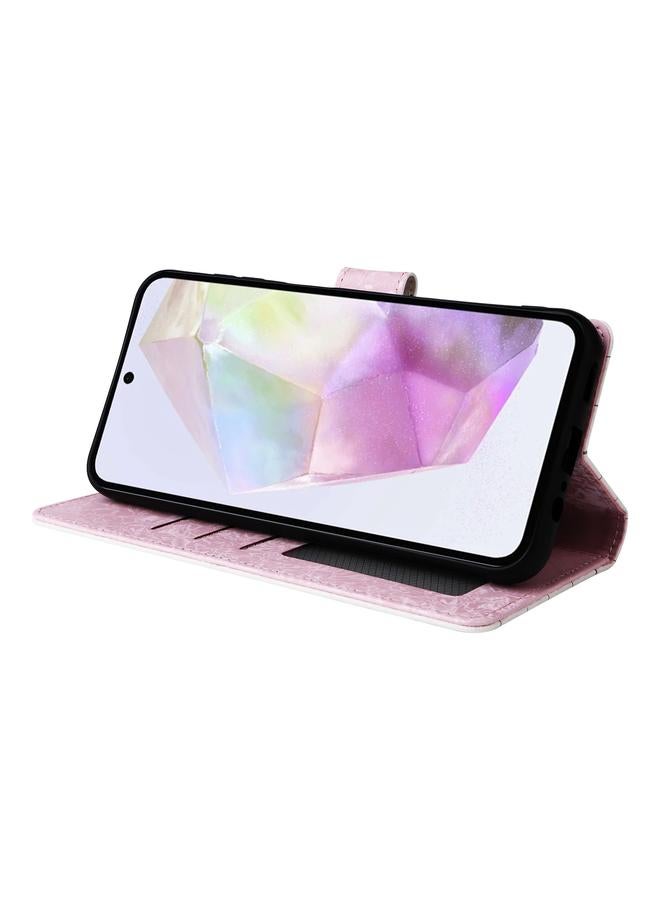 S-TOP Case For Samsung Galaxy A26 5G Bronzing Painting RFID Leather Phone Case - Image 5