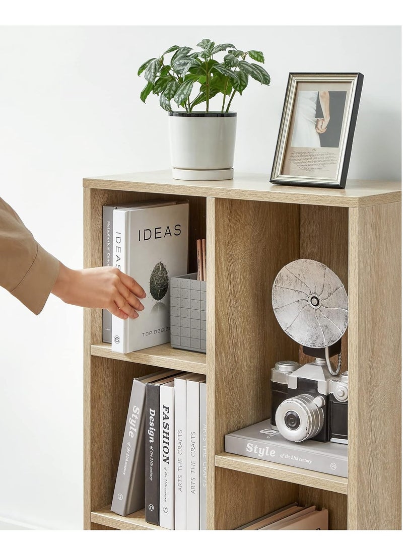 MODERN HOME - Multifunctional Storage Shelf for Kid's Room and Office Organizer for Toys Books and Office Supplies Modern Design Beige - Image 1