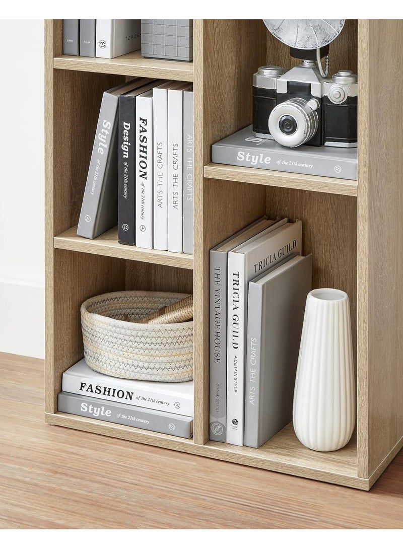 MODERN HOME - Multifunctional Storage Shelf for Kid's Room and Office Organizer for Toys Books and Office Supplies Modern Design Beige - Image 1