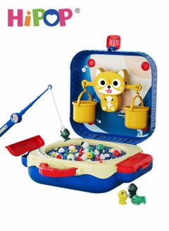 HIPOP Fishing Toys For Kids,Balance Scale Games,Early Education Parent Child Interactive Games  - Image 1
