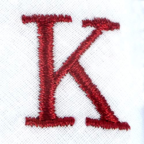 boxed-gifts Monogrammed Handkerchiefs for Men - Soft Hankies for Men + Great Monogrammed Gifts - Intial K - Image 3