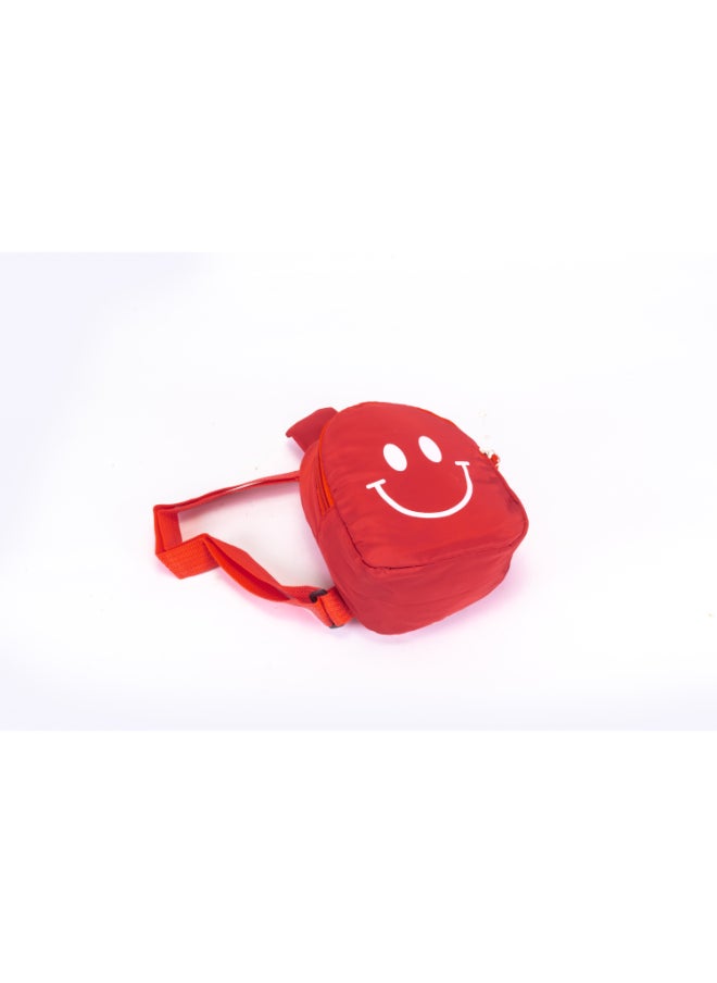 Generic Red Smily Water Proof Shoulder Bag for Girls  - Image 4