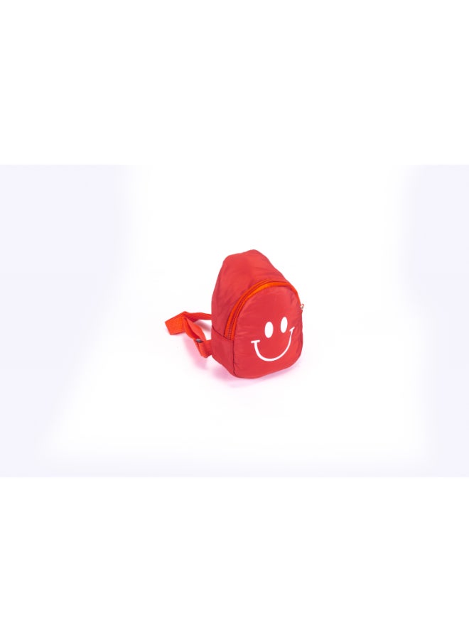 Generic Red Smily Water Proof Shoulder Bag for Girls  - Image 2