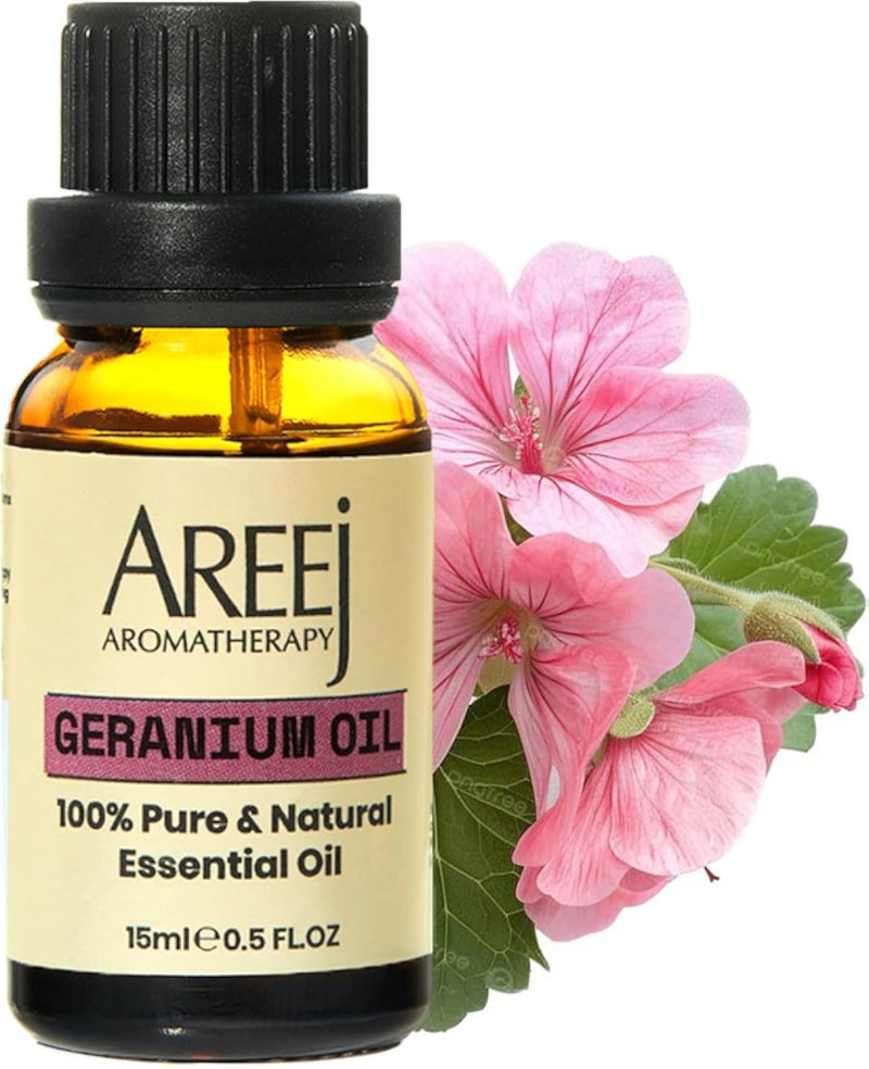 Areej ar 0212 geranium oil for moisturiser, 15 ml