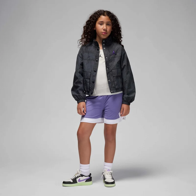 Jordan Purple Kids' Dri-FIT MJ Diamond Shorts  | Best Price UAE