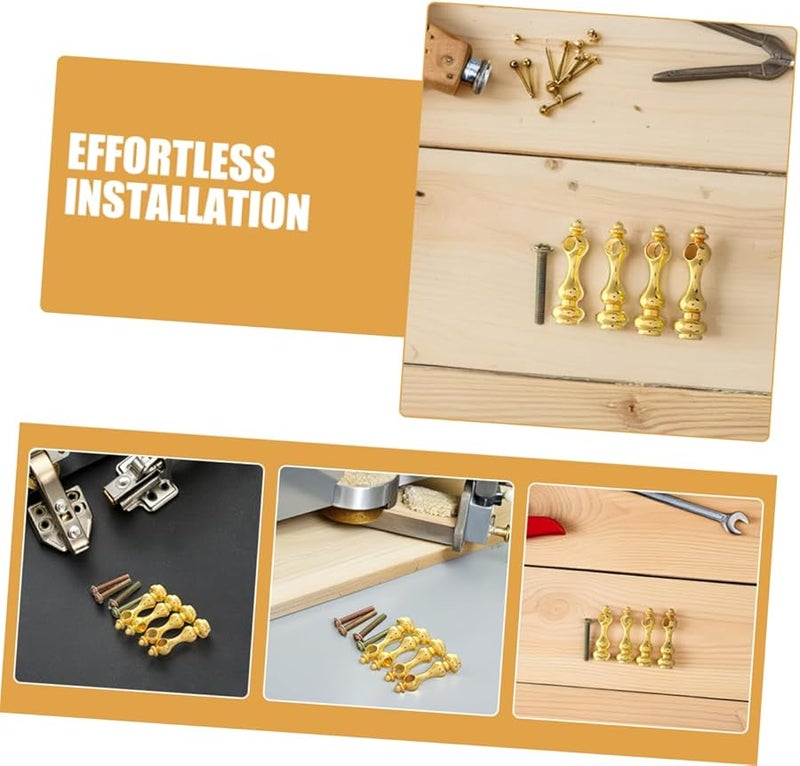 Full Pass Design Metal Railing Parts 16pcs Set for Stairs and Furniture Durable Balusters Easy Tool Installation - Image 4