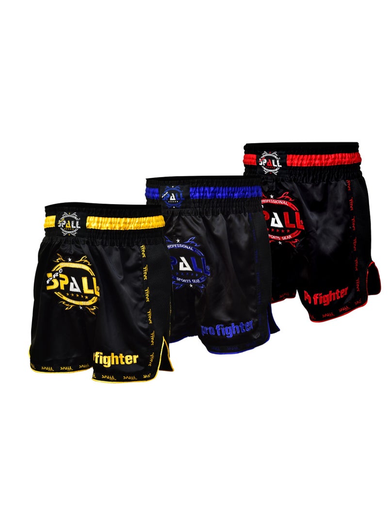 Spall Boxing Shorts For Men Muay Thai Shorts For Kickboxing Wrestling Grappling Fight And Cross Training Martial Arts Training Gym Clothing - Image 5