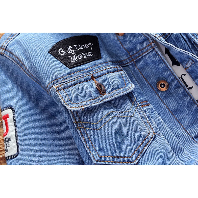 Japanese Style Fashionable Jacket Casual Korean Style Loose Student Handsome Denim Jacket For Men And Women Couple Trendy Jacket - Image 5