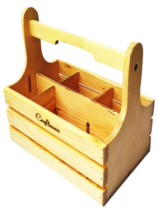 Craftman Spoon Caddy Multipurpose Cutlery Holder Box Stand with Tissue Rack for Dining Table - Image 5