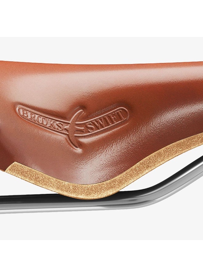 Brooks England Brooks Swift Leather Saddle Honey - Image 1