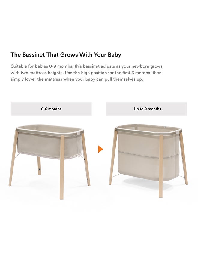 STOKKE Snoozi Portable Travel Bed For Kids, Sandy Beige  - Image 4