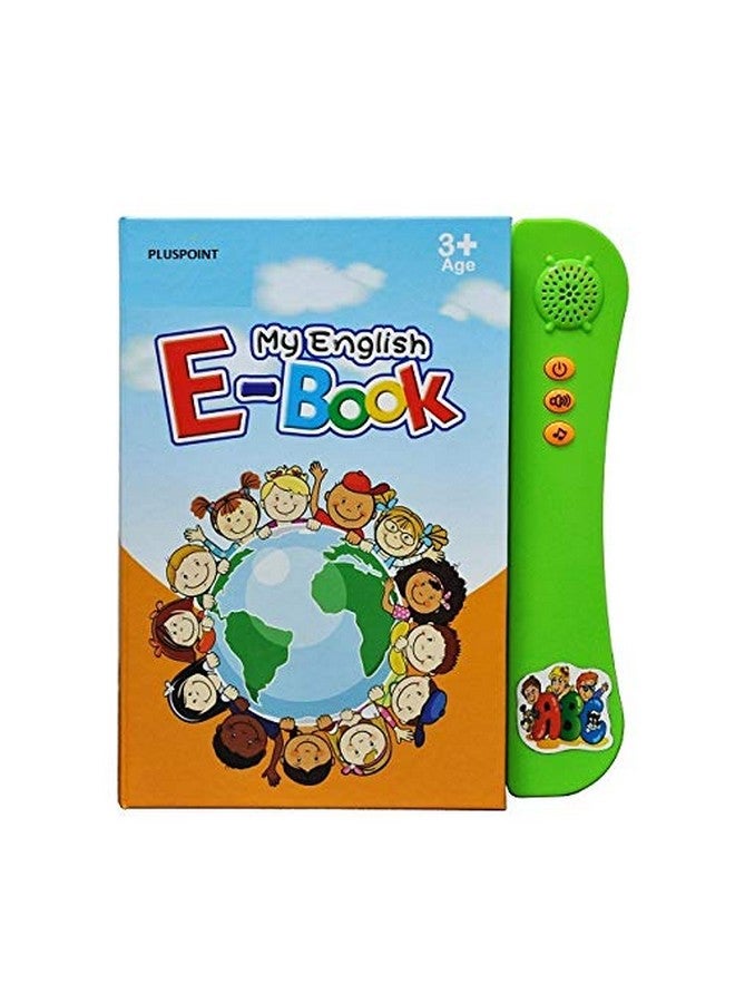 PLUSPOINT PLUSPOINT My English Book,Sound Book for Children,Teaching English Letters & Words Learning Book, Fun Educational Toys. Activities with Numbers, Shapes, Animals Phonetic Book for Toddlers. (My-Book)  - Image 1