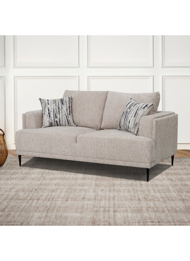 Home Box Panora 2-Seater Fabric Sofa with 2 Cushions  - Image 1