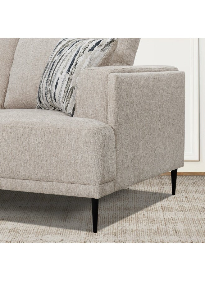 Home Box Panora 2-Seater Fabric Sofa with 2 Cushions  - Image 5
